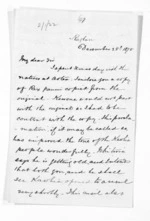 4 pages written 28 Dec 1875 by Robert Smelt Bush in Raglan to Napier City, from Inward letters - Robert S Bush