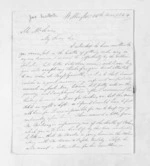 4 pages written 26 Dec 1844 by James McBeth in Wellington to Sir Donald McLean, from Inward letters - James McBeth