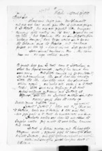 2 pages written 20 Jan 1870 by Eliza Lucy Grey, from Minister of Colonial Defence - East Coast hostilities