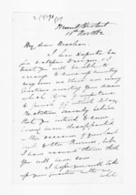 3 pages written 13 Nov 1862 by Henry Robert Russell to Sir Donald McLean, from Inward letters - H R Russell