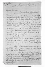 2 pages written 12 Sep 1864 by Sir Donald McLean in Napier City to Bingham Arthur Ferard, from Inward letters - B A Ferard