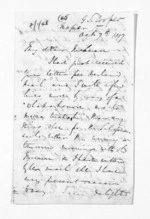 4 pages written 7 Oct 1857 by George Sisson Cooper in Napier City to Sir Donald McLean, from Inward letters - George Sisson Cooper