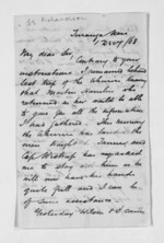 2 pages written 1 Dec 1868 by Hon Edward Richardson in Turanganui, from Inward letters - Surnames, Ric - Ric