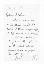 1 page written by Sir Thomas Robert Gore Browne to Sir Donald McLean, from Inward letters -  Sir Thomas Gore Browne (Governor)