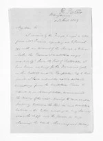 2 pages written 23 Nov 1859 by David Porter in Wanganui to Sir Donald McLean, from Inward letters - Surnames, Pon - Por