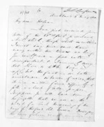 4 pages written 6 May 1850 by George Sisson Cooper in Auckland City to Sir Donald McLean, from Inward letters - George Sisson Cooper