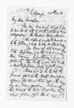 7 pages written 18 Dec 1858 by Edward Spencer Curling to Sir Donald McLean, from Inward letters - E S Curling