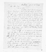 2 pages written 17 Apr 1866 by John Sim in Mohaka to Sir Donald McLean, from Inward letters - John Sim
