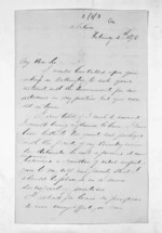 2 pages written 11 Feb 1871 by Alexander LeGrand Campbell in Nelson Region, from Inward letters - Surnames, Campbell