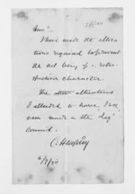 1 page written 6 Sep 1870 by Charles Heaphy, from Inward letters -  Charles Heaphy