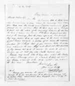 1 page written 13 Apr 1862 by Hector Ross Duff to Sir Donald McLean, from Inward letters - Surnames, Duff
