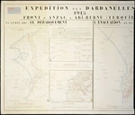 Borges, Georges, fl 1898-1971: Expedition des Dardanelles 1915 Front d' ANZAC a Ari-Burnu (Turquie). [ms map]. 1971.