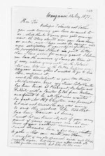 2 pages written 13 May 1871 by Edward Thomas Fox in Wanganui to Sir Donald McLean, from Inward letters - Surnames, Foo - Fox