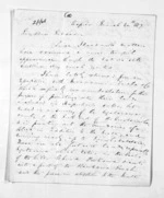 7 pages written 30 Mar 1857 by George Sisson Cooper in Napier City to Sir Donald McLean, from Inward letters - George Sisson Cooper