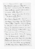 2 pages, from Inward letters - Sir Thomas Gore Browne (Governor)