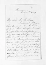 7 pages written 5 Nov 1859 by Sophia W Kingdon in Remuera to Sir Donald McLean, from Inward letters -  Kingdon, George and Sophia