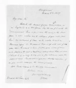 2 pages written 2 Mar 1859 by David Porter in Wanganui to Sir Donald McLean in Auckland City, from Inward letters - Surnames, Pon - Por
