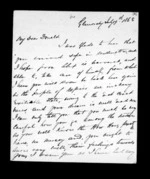 4 pages written 19 Jul 1868 by Archibald John McLean in Glenorchy to Sir Donald McLean, from Inward family correspondence - Archibald John McLean (brother)