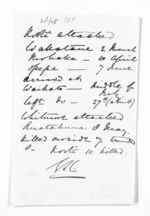1 page written by George Sisson Cooper, from Inward letters - George Sisson Cooper