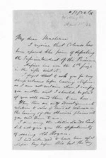 6 pages written 1 Apr 1866 by Bingham Arthur Ferard in Wellington to Sir Donald McLean, from Inward letters - B A Ferard