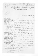4 pages to Sir Donald McLean in Auckland City, from Native Land Purchase Commissioner - Papers