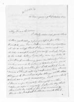 4 pages written 9 Oct 1855 by Archibald Alexander MacInnes in Whangaroa to Sir Donald McLean, from Inward letters -  Archibald Alexander MacInnes and others