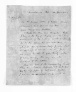 3 pages written 18 Nov 1868 by John Parsons to Sir Donald McLean in Napier City, from Inward letters - John Parsons