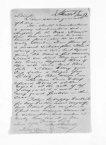 1 page written 25 Jun 1863 by John Stuart to Sir Donald McLean, from Inward letters - Surnames, Str - Stu