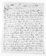 4 pages written 30 Jun 1863 by George Sisson Cooper in Woburn to Sir Donald McLean, from Inward letters - George Sisson Cooper