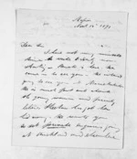 3 pages written 12 Nov 1873 by Samuel Locke in Napier City, from Inward letters - Samuel Locke