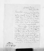 2 pages written by Rev Henry Hanson Turton to Sir Donald McLean, from Inward letters -  Rev Henry Hanson Turton