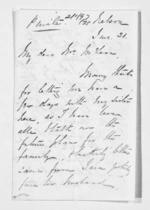 3 pages written by Philip Harington in Nelson Region to Sir Donald McLean, from Inward letters - Philip Harington