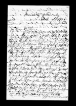 2 pages written 7 Nov 1859 by Annabella McLean in Glenorchy to Sir Donald McLean, from Inward family correspondence - Annabella McLean (sister)