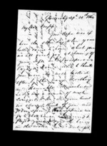 4 pages written 30 Sep 1864 by Archibald John McLean in Glenorchy to Sir Robert Donald Douglas Maclean, from Inward family correspondence - Archibald John McLean (brother)