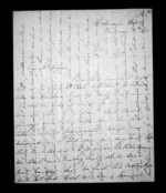 6 pages written 13 Jan 1851 by Susan Douglas McLean in Wellington to Sir Donald McLean, from Inward family correspondence - Susan McLean (wife)