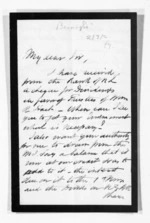 2 pages written 11 Nov 1871 by William McLeod Bannatyne to Sir Donald McLean, from Inward letters - Surnames, Bal - Bar