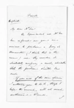 3 pages written 3 Dec 1855 by Sir Thomas Robert Gore Browne to Sir Donald McLean, from Inward letters -  Sir Thomas Gore Browne (Governor)