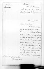 6 pages written 7 Feb 1861 by George William Drummond Hay in Taranaki Region to Sir Donald McLean in Auckland City, from Secretary, Native Department -  War in Taranaki and Waikato and King Movement