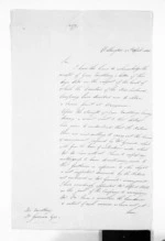 2 pages written 20 Apr 1865 by an unknown author in Wellington, from Papers relating to land - Land claims and purchases of the New Zealand Company at Taranaki, Wanganui and in the Wairarapa