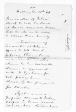 1 page written 26 Oct 1850 by Sir Donald McLean in Wellington, from Native Land Purchase Commissioner - Papers