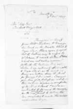 2 pages written 19 Nov 1849 by Richard Brown in New Plymouth to Henry King, from Inward letters -  Henry King