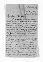 3 pages written 24 Mar 1867 by Bingham Arthur Ferard in Wellington to Sir Donald McLean, from Inward letters - B A Ferard