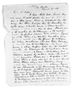 2 pages written 25 Feb 1865 by Hare Nepia Hapuku in Te Hauke to George Sisson Cooper, from Superintendent, Hawkes Bay and Government Agent, East Coast - Papers