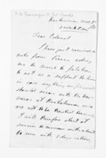 2 pages written 7 Nov 1870 by Frederick John William Gascoigne to Colonel William Moule in Tauranga, from Inward letters - Surnames, Gascoyne/Gascoigne