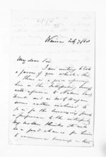 3 pages written 7 Feb 1868 by Samuel Deighton in Wairoa, from Inward letters - Samuel Deighton