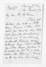 6 pages written 30 Nov 1872 by Philip Harington in Tauranga to Sir Donald McLean, from Inward letters - Philip Harington
