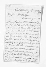 8 pages written 12 Nov 1862 by Lauchlin McLean Crosh to Sir Donald McLean, from Inward letters - Surnames, Cre - Cur