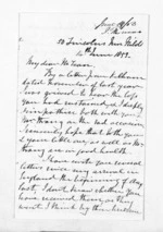 3 pages written 14 Jun 1853 by Joseph Thomas to Sir Donald McLean, from Inward letters - Surnames, Thomas
