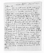 3 pages written 14 Jul 1875 by Bingham Arthur Ferard, from Inward letters - B A Ferard