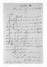 2 pages written 1 Aug 1866 by Walter Harsant in Raglan, from Inward letters - Walter Harsant